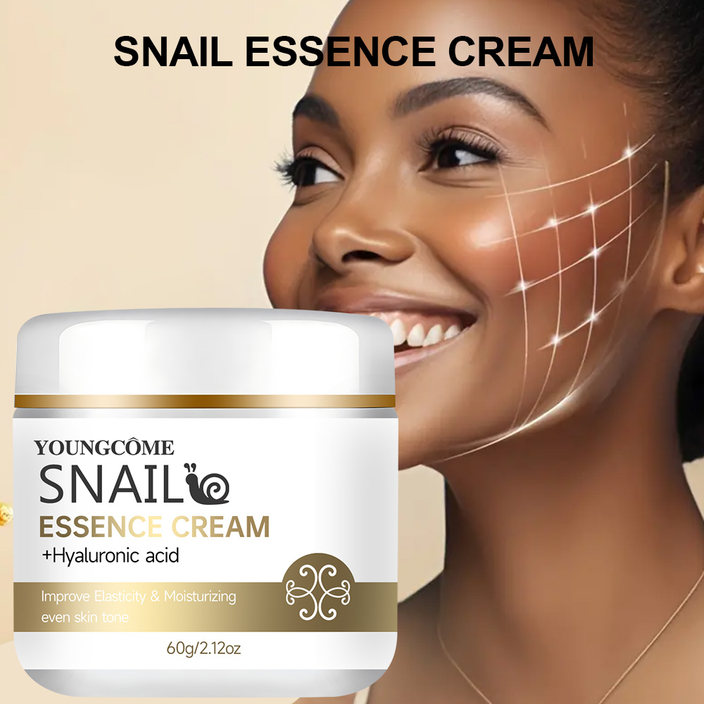 Snail essence cream with hyalu - огляд і ціна Skincare Glad2Glow