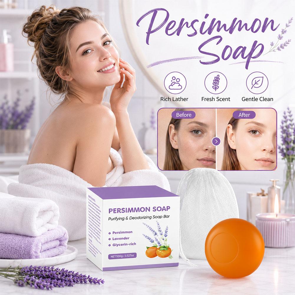 Persimmon lavender Soap Bar Pe - огляд і ціна Skincare Gentle
