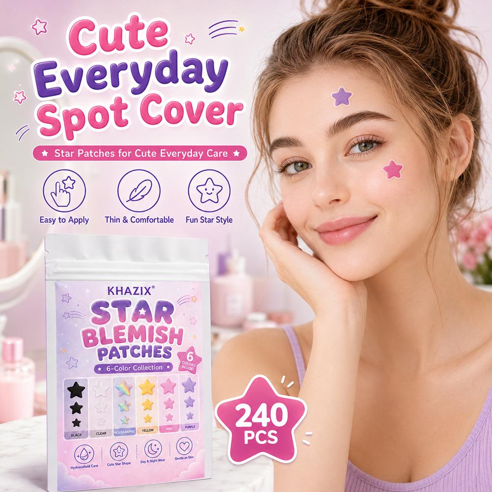 Seven-Color Star Pimple Patche - огляд і ціна Skincare Gentle