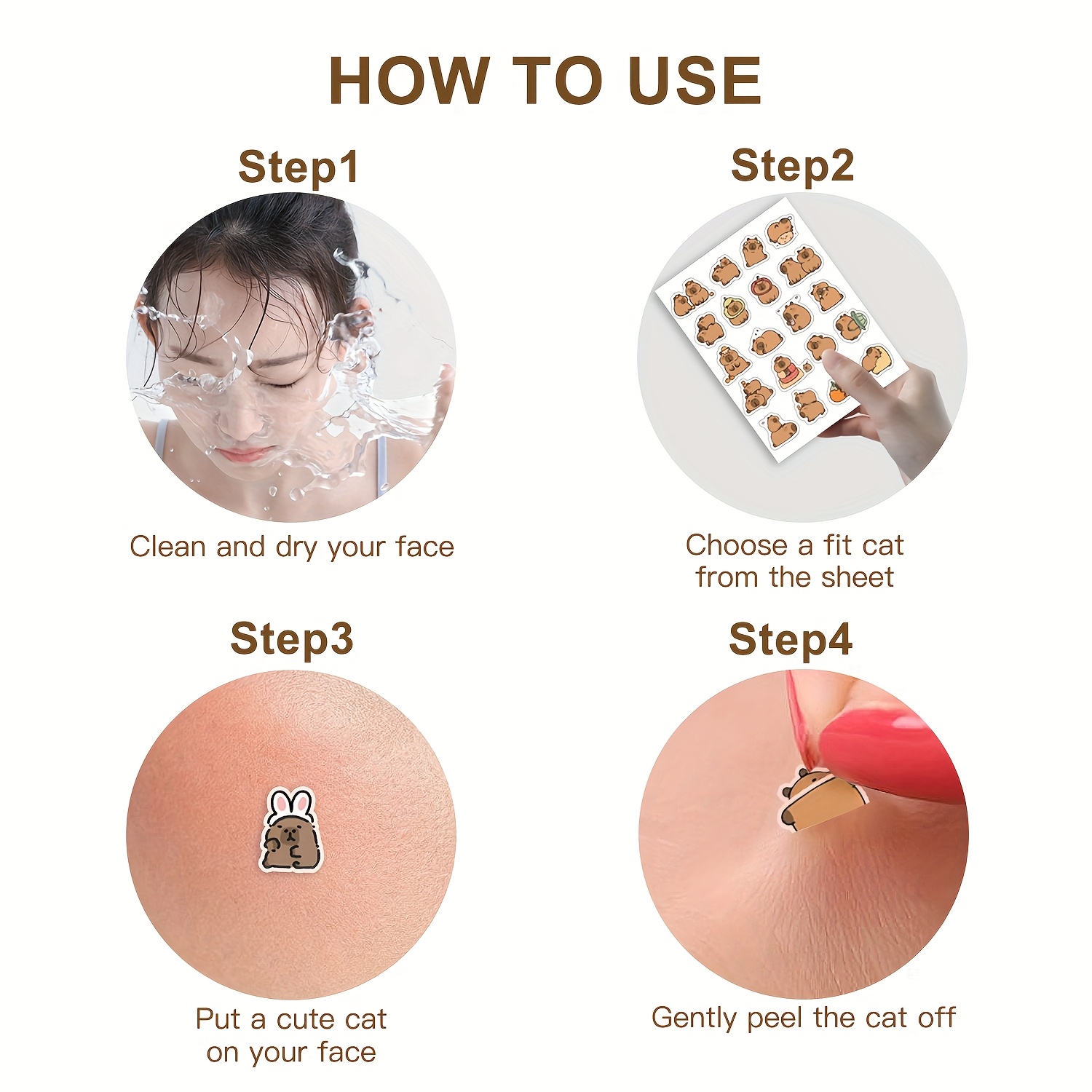 Capybara Shaped Pimple Patches - огляд і ціна Skincare You