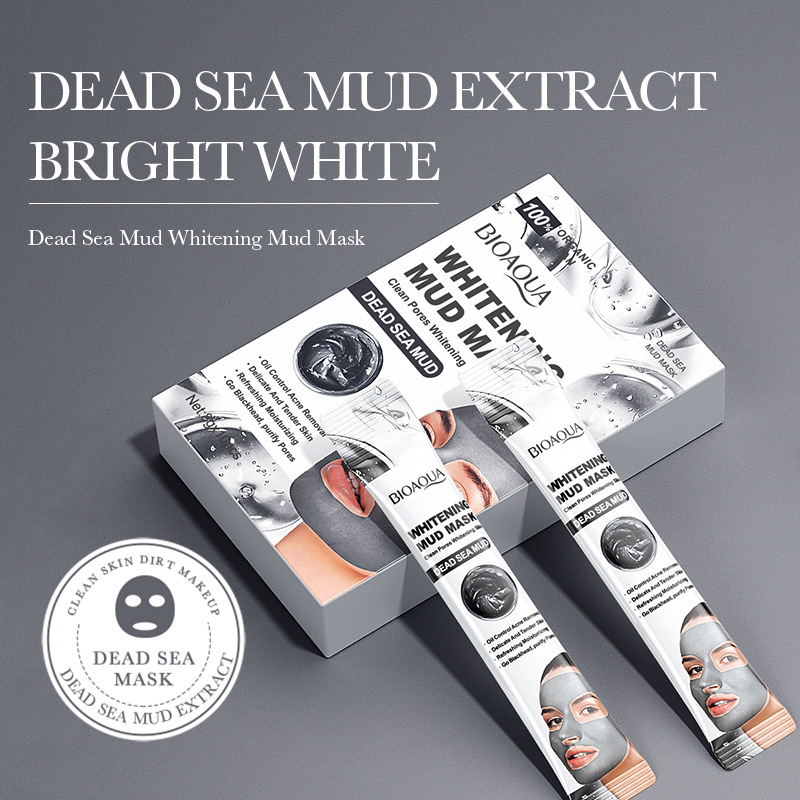 10pcs Dead Sea Mud Whitening M - огляд і ціна Mud Mask Kaolin