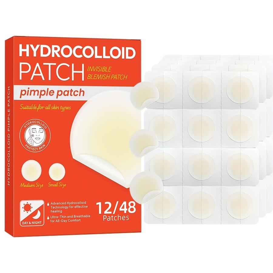 48 PCS Hydrocolloid Acne Patch - огляд і ціна Skincare Gentle