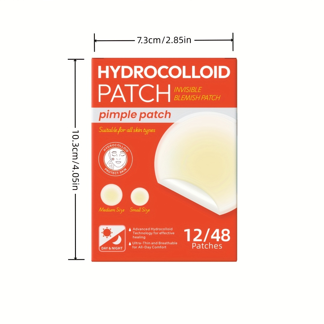 48 PCS Hydrocolloid Acne Patch - огляд і ціна Skincare Gentle